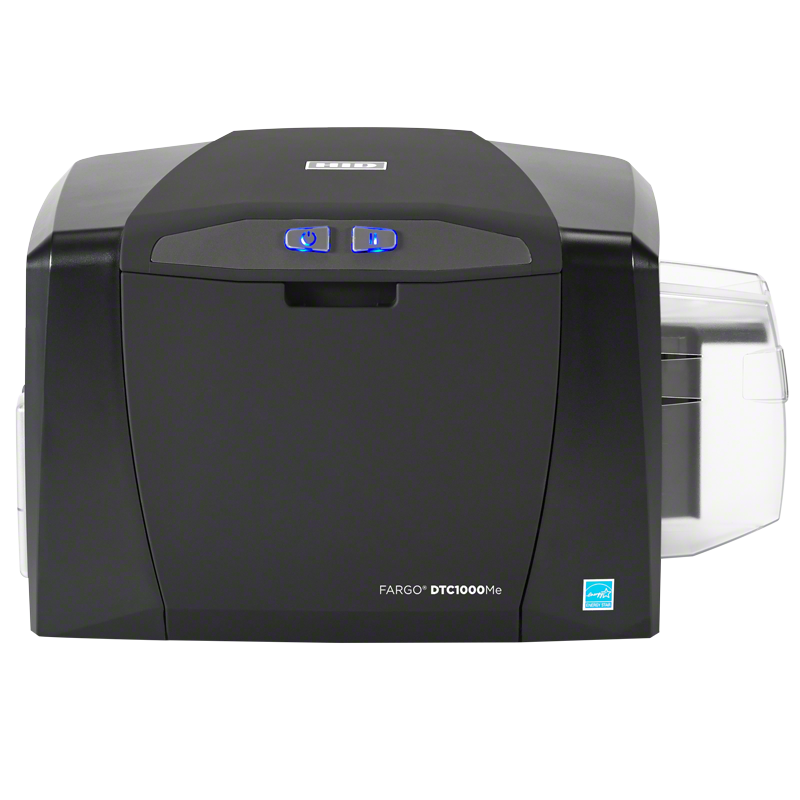 FARGO  DTC1000Me Monochrome ID Card Printer and Encoder